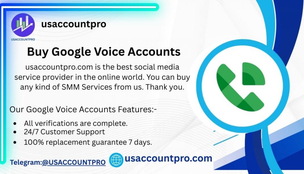 Buy Google Voice Accounts