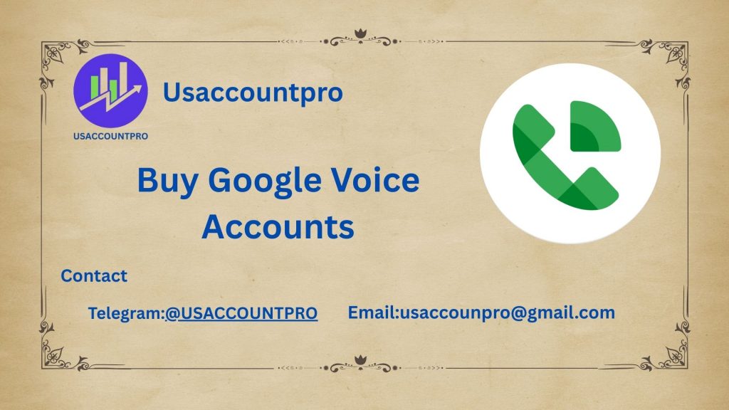 Buy Google Voice Accounts