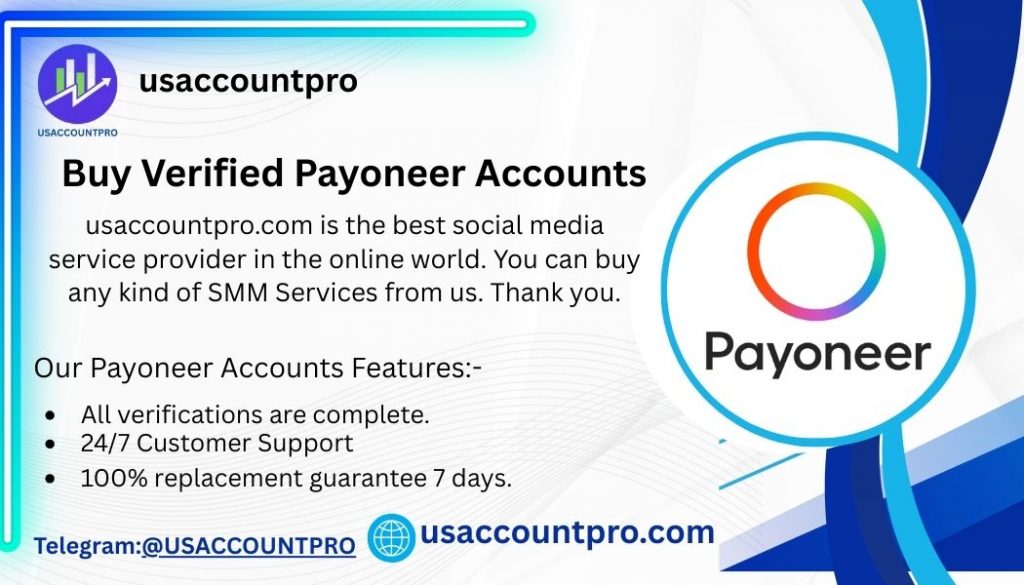Buy Verified Payoneer Accounts