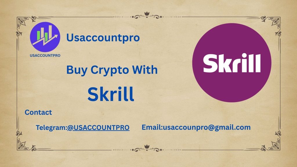 Buy Verified Skrill Accounts