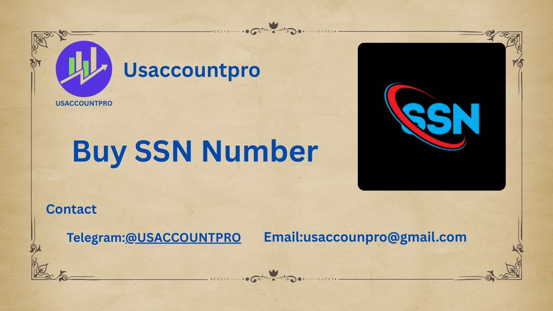 Buy SSN Number