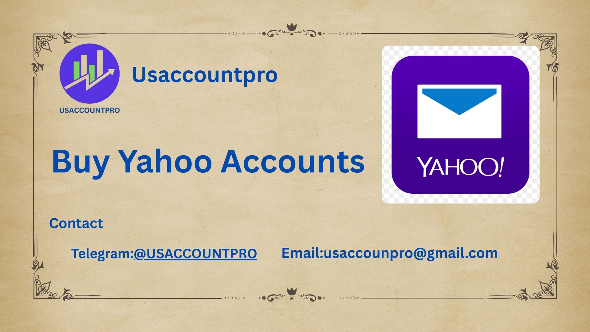 buy Yahoo accounts